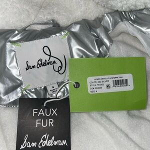 Toddler girls winter puffer jacket Sam Edelman